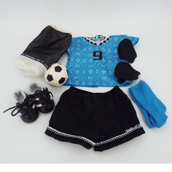 American Girl Blue #9 Soccer Outfit - Picture 1 of 11